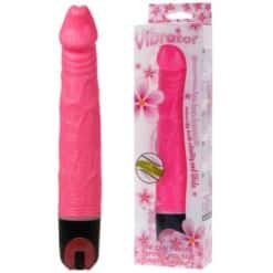 BAILE - VIBRATOR MULTISPEED 21.5 CM ROSA - piKanteo | Despierta tu lado más piKante