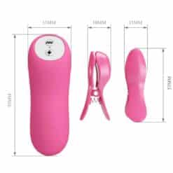 BAILE - ROMANTIC WAVE PIZAS CON VIBRACIÓN Y ELECTROSHOCK FUCSIA - piKanteo | Despierta tu lado más piKante