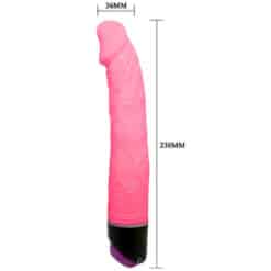 BAILE - ADOUR CLUB VIBRADOR REALÍSTICO 23 CM ROSA - piKanteo | Despierta tu lado más piKante