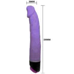 BAILE - ADOUR CLUB VIBRADOR REALÍSTICO 23 CM LILA - piKanteo | Despierta tu lado más piKante
