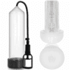 PUMP ADDICTED - BOMBA ERECCIÓN RX7 TRANSPARENTE CON MASTURBADOR - piKanteo | Despierta tu lado más piKante