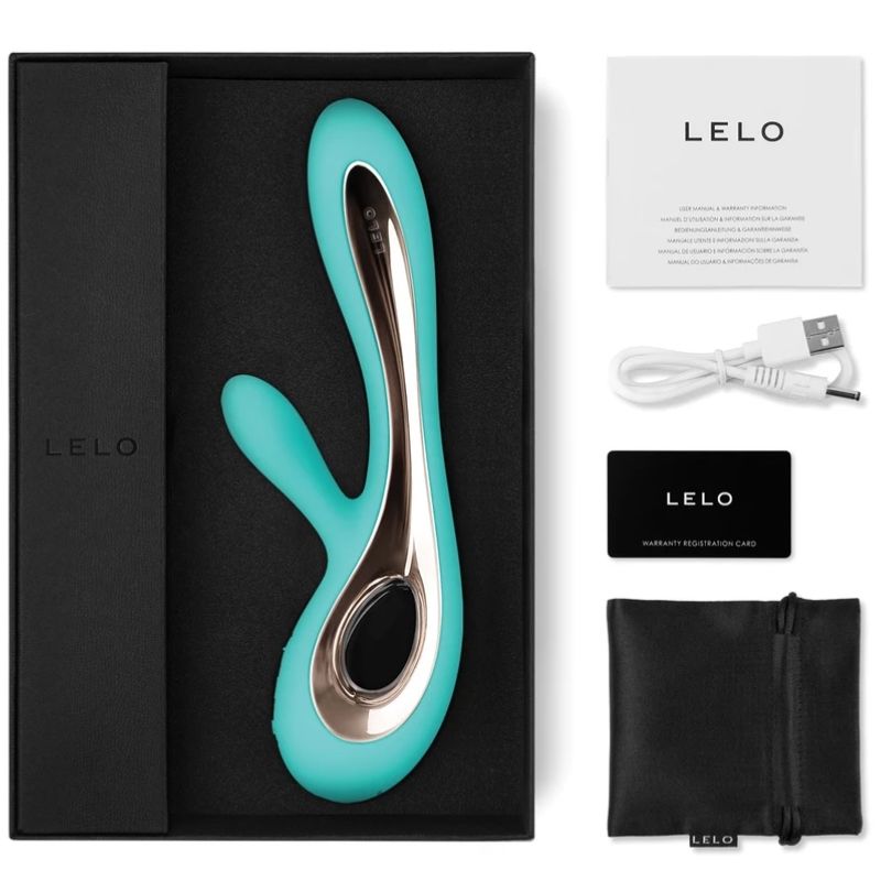 Alternative view of LELO - SORAYA 2 VIBRADOR RABBIT VERDE AGUA