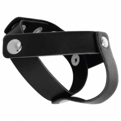 Alternative view of DARKNESS - ANILLO DE PIEL PARA PENE Y TESTÍCULOS