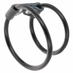 Alternative view of DARKNESS - ANILLA FLEXIBLE DOBLE PARA EL PENE