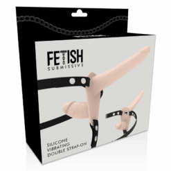 FETISH SUBMISSIVE HARNESS - DOBLE PENETRACIÓN VIBRADOR FLESH UP - piKanteo | Despierta tu lado más piKante