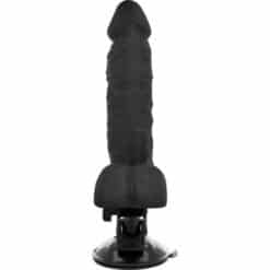 BASECOCK - VIBRADOR REALÍSTICO ARTICULABLE CONTROL REMOTO NEGRO 20 CM -O- 4.5 CM - piKanteo | Despierta tu lado más piKante