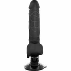 BASECOCK - VIBRADOR REALÍSTICO CONTROL REMOTO NEGRO 18.5 CM -O- 4CM - piKanteo | Despierta tu lado más piKante