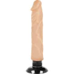 BASECOCK - VIBRADOR REALÍSTICO 2-1 NATURAL 20 CM -O- 4 CM - piKanteo | Despierta tu lado más piKante