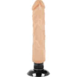 BASECOCK - VIBRADOR REALÍSTICO 2-1 NATURAL 20 CM -O- 4 CM - piKanteo | Despierta tu lado más piKante