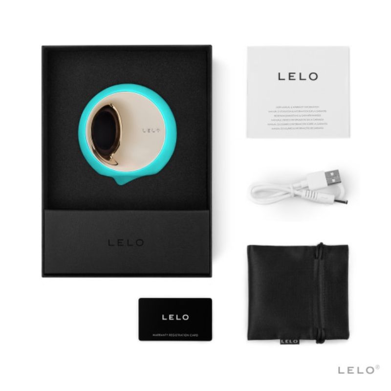 Alternative view of LELO - ORA 3 ESTÍMULADOR SEXO ORAL VERDE AGUA