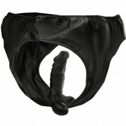 Alternative view of DARKNESS - PANTIES CON PLUG Y DILDO INTERCAMBIABLE