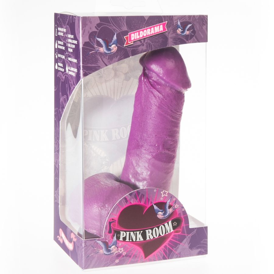 Alternative view of PINK ROOM - NAO DILDO REALÍSTICO LILA 16 CM