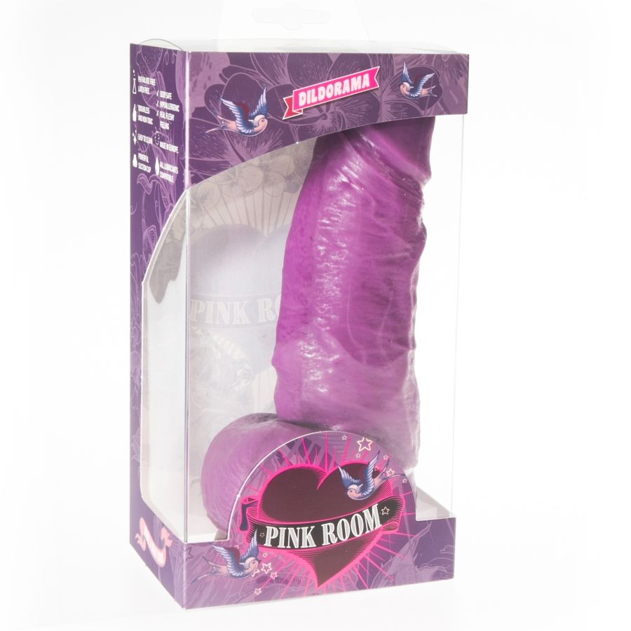 Alternative view of PINK ROOM - DAYAN DILDO REALÍSTICO LILA 17 CM
