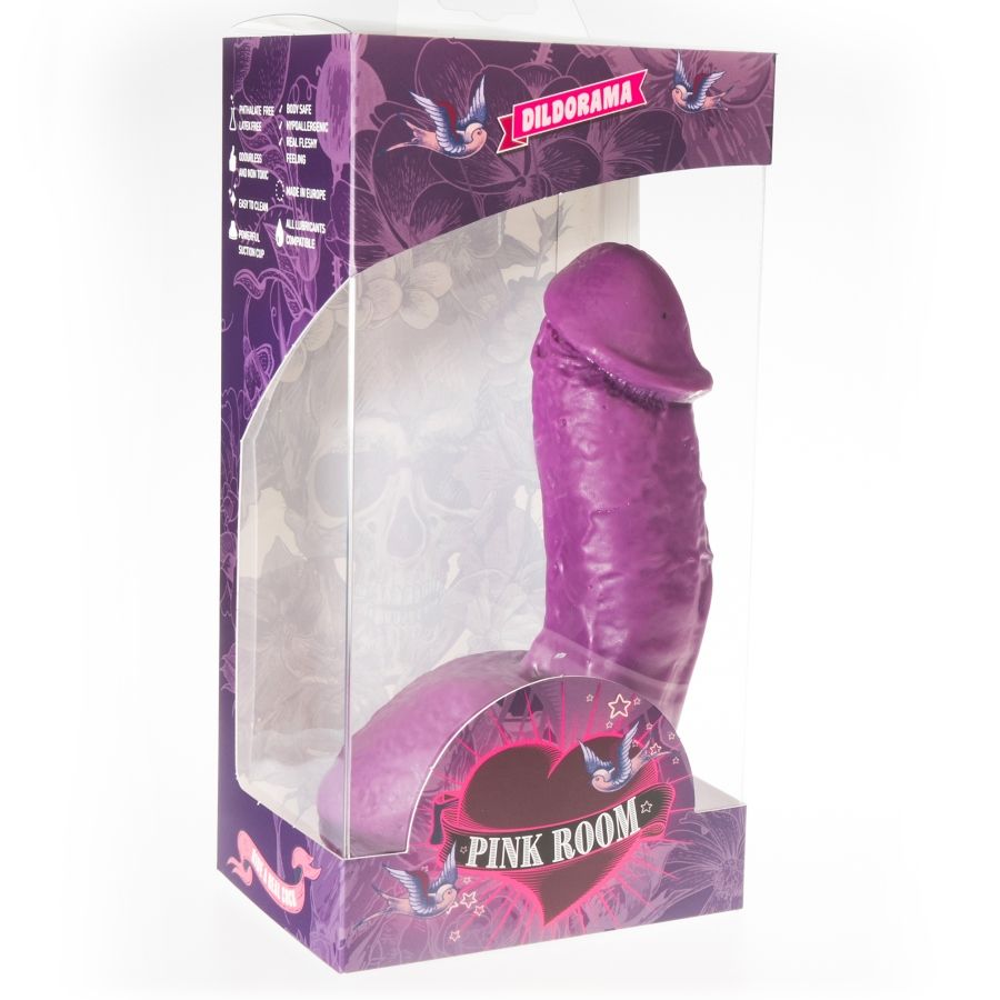 Alternative view of PINK ROOM - ELIAN DILDO REALÍSTICO LILA 17.5 CM