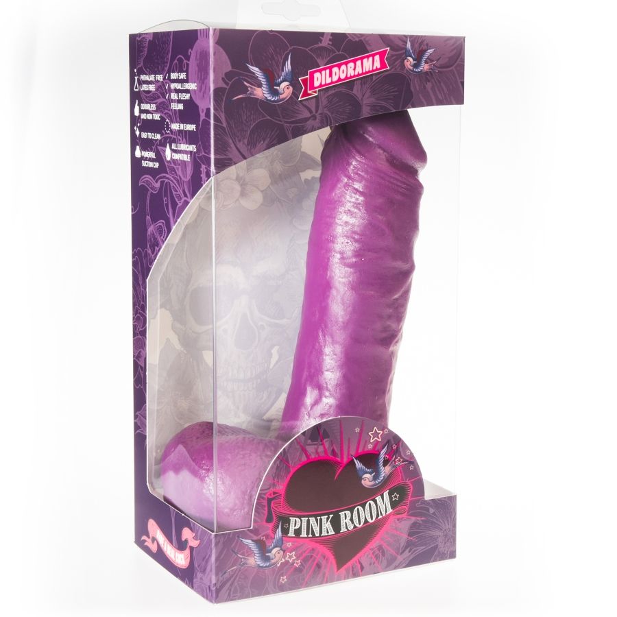 Alternative view of PINK ROOM - ANTON DILDO REALÍSTICO LILA 21.5 CM