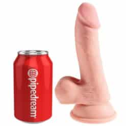 Alternative view of KING COCK - DILDO TRIPLE DENSIDAD 14 CM