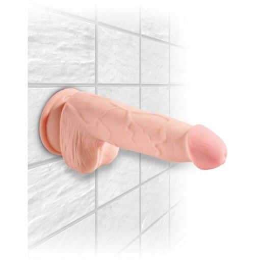 KING COCK - DILDO TRIPLE DENSIDAD 19 CM - Imagen 4