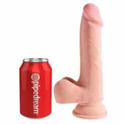 Alternative view of KING COCK - DILDO TRIPLE DENSIDAD 19 CM