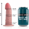 ROCKARMY -TIGER DILDO REALISTA DUAL DENSITY14 CM -O- 4.46 CM - piKanteo | Despierta tu lado más piKante
