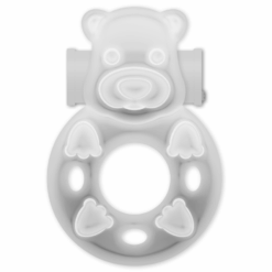 Alternative view of CASUAL LOVE - 26 ANILLO VIBRADOR CONEJITO TRANSPARENTE