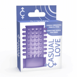 CASUAL LOVE - RING FUNDA PENE VIBRADOR LILA - piKanteo | Despierta tu lado más piKante