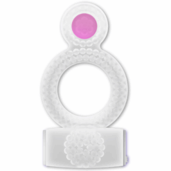 Alternative view of CASUAL LOVE - RING DOUBLE PLEASURE ANILLO TRANSPARENTE