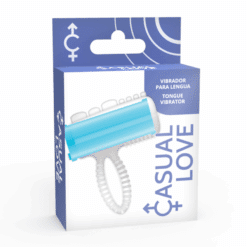 CASUAL LOVE - RING TONGUE VIBRATING AZUL - piKanteo | Despierta tu lado más piKante