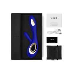 LELO - SORAYA WAVE VIBRADOR RABBIT MIDNIGHT AZUL - piKanteo | Despierta tu lado más piKante