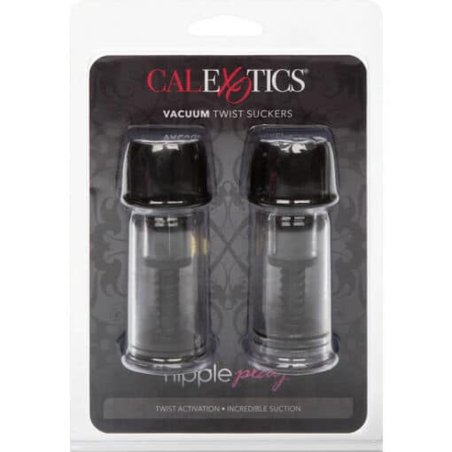 CALEXOTICS - VACCUM TWIST ONDAS ESTIMULADORASES PEZONES NEGRO - Imagen 2