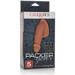 CALEXOTICS - PACKING PENIS PENE REALÍSTICO 14.5 CM MARRÓN - piKanteo | Despierta tu lado más piKante