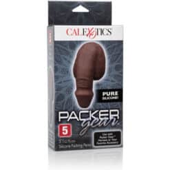 CALEXOTICS - PACKING PENIS PENE DE SILICONA 12.75CM NEGRO - piKanteo | Despierta tu lado más piKante