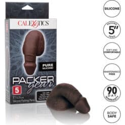 CALEXOTICS - PACKING PENIS PENE DE SILICONA 12.75CM NEGRO - piKanteo | Despierta tu lado más piKante