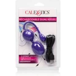 Alternative view of CALEXOTICS - BOLAS DUAL KEGEL RECARGABLES LILA