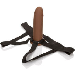 CALEXOTICS - ARNÉS CON DILDO HUECO MARRÓN - piKanteo | Despierta tu lado más piKante