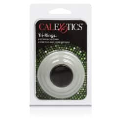 Alternative view of CALEXOTICS - SET TRES ANILLAS BRILLO EN LA OSCURIDAD