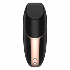 SATISFYER - LOVE TRIANGLE ESTIMULADOR Y VIBRADOR NEGRO - piKanteo | Despierta tu lado más piKante