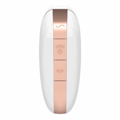 SATISFYER - LOVE TRIANGLE ESTIMULADOR Y VIBRADOR BLANCO - piKanteo | Despierta tu lado más piKante