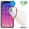 SATISFYER - LOVE TRIANGLE ESTIMULADOR Y VIBRADOR BLANCO - piKanteo | Despierta tu lado más piKante
