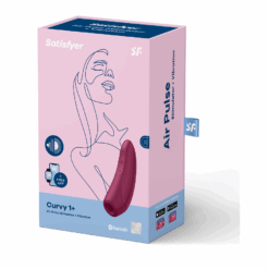 SATISFYER - CURVY 1 + ROJO ROSADO - piKanteo | Despierta tu lado más piKante