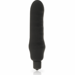 DOLCE VITA - GENIUS VIBRADOR SILICONA NEGRO - piKanteo | Despierta tu lado más piKante