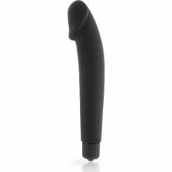 DOLCE VITA - REALISTIC VIBRADOR SILICONA NEGRO - piKanteo | Despierta tu lado más piKante