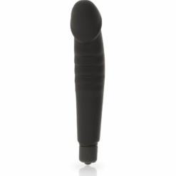 DOLCE VITA - REALISTIC PLEASURE VIBRADOR SILICONA NEGRO - piKanteo | Despierta tu lado más piKante