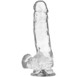 X RAY - CLEAR DILDO REALISTA TRANSPARENTE 18.5 CM -O- 3.8 CM - piKanteo | Despierta tu lado más piKante