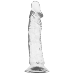 X RAY - CLEAR DILDO TRANSPARENTE 19 CM -O- 4 CM - piKanteo | Despierta tu lado más piKante