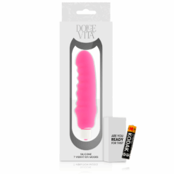 DOLCE VITA - GENIUS VIBRADOR SILICONA ROSA - piKanteo | Despierta tu lado más piKante