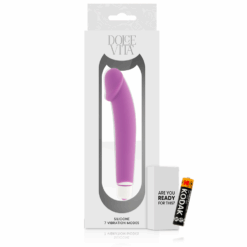 DOLCE VITA - REALISTIC VIBRADOR SILICONA LILA - piKanteo | Despierta tu lado más piKante