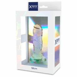 Alternative view of X RAY - CLEAR DILDO TRANSPARENTE 12 CM -O- 2.6 CM