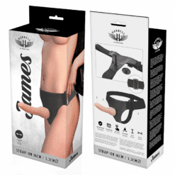 HARNESS ATTRACTION - ARNÉS JAMES 16 CM -O- 3.3 CM - piKanteo | Despierta tu lado más piKante