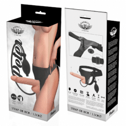 HARNESS ATTRACTION - ARNÉS PETER CON PENE HINCHABLE 18 CM -O- 3.5 CM - piKanteo | Despierta tu lado más piKante
