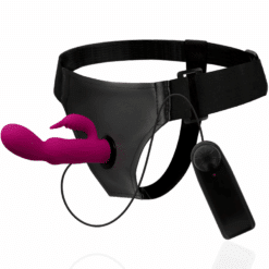 HARNESS ATTRACTION - ARNÉS VIBRADOR RABBIT VINCENT 15 CM -O- 4 CM - piKanteo | Despierta tu lado más piKante